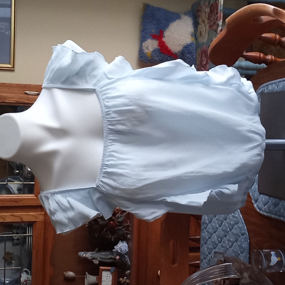 Hippie Rose Ruffle Top